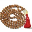 Rudraksha Mala with Citrine  Pendant