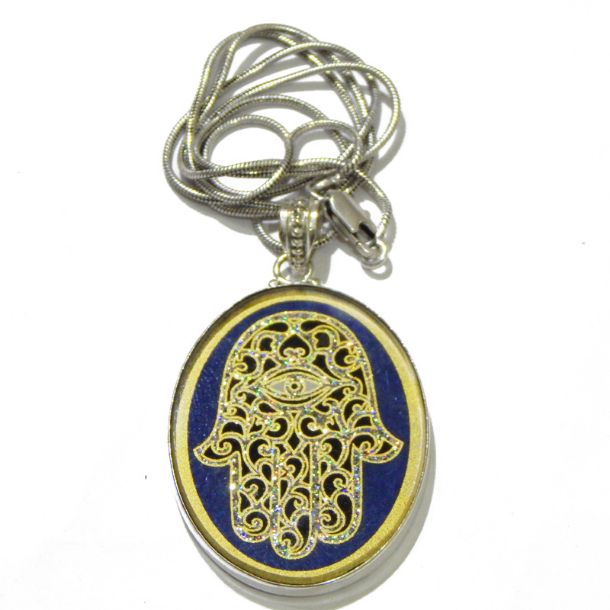 Hamsa Sacred Geometric Pendant