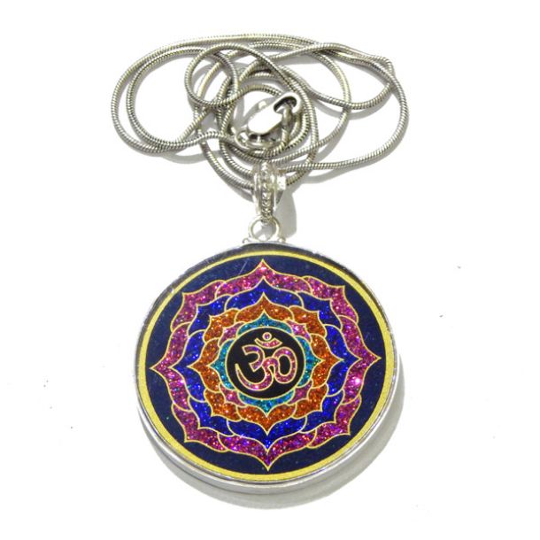 Aum (OM) Sacred Geometric Pendant