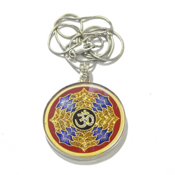 Aum (OM) Sacred Geometric Pendant