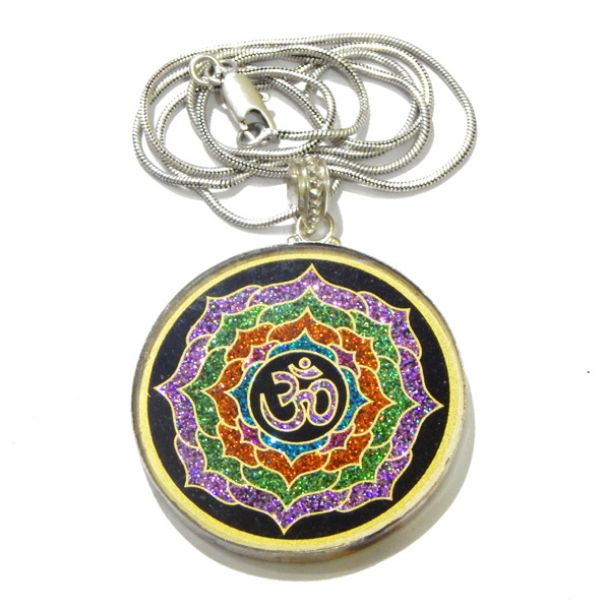 Aum (OM) Sacred Geometric Pendant