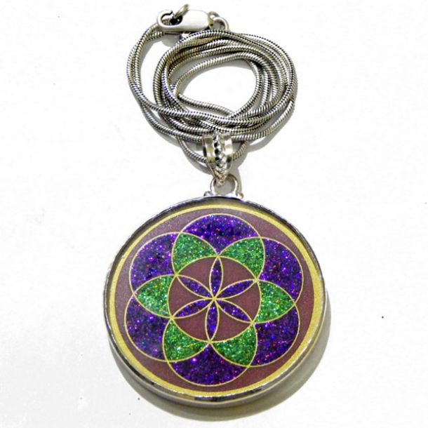 Seed Of Life Sacred Geometric Pendant