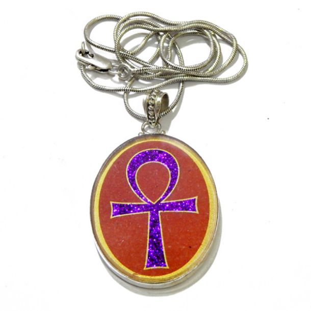 Ankh Sacred Geometric Pendant