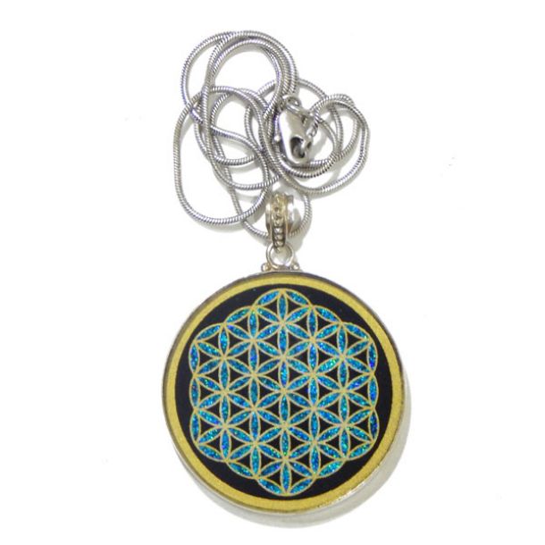 Flower of Life Sacred Geometric Pendant