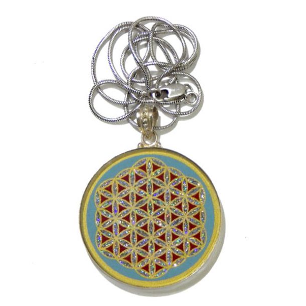 Flower of Life Sacred Geometric Pendant