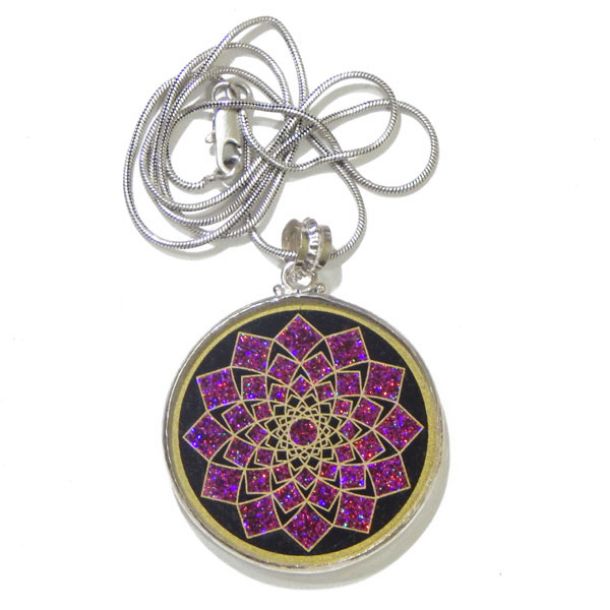 Sahasrara Sacred Geometric Pendant