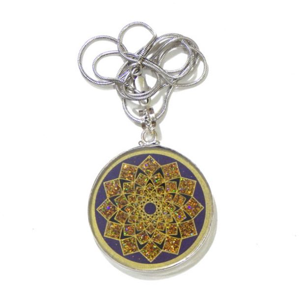 Sahasrara Sacred Geometric Pendant