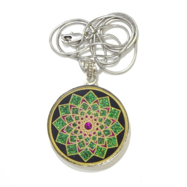 Sahasrara Sacred Geometric Pendant