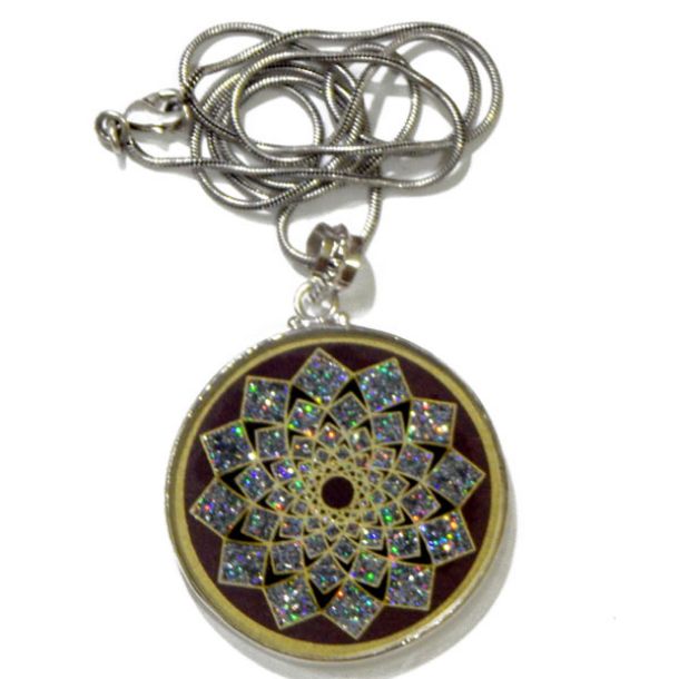 Sahasrara Sacred Geometric Pendant