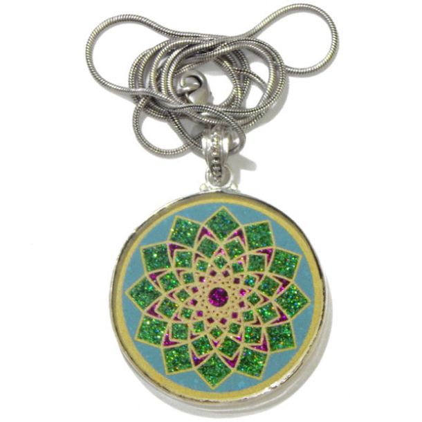 Sahasrara Sacred Geometric Pendant